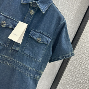 Gucci organic Denim Blue Dress