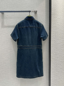 Gucci organic Denim Blue Dress