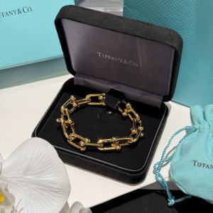 Tiffany Small Link Bracelet Yellow Gold