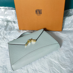 Moynat Gabrielle Clutch Leather Bag White Moynat Gabrielle Clutch Leather Bag White