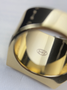 Chanel CC Logo Square Rings