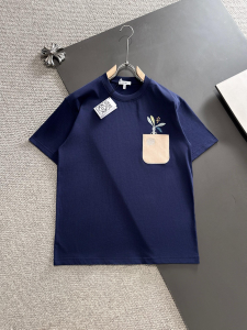 Loewe Blue Cotton T Shirt