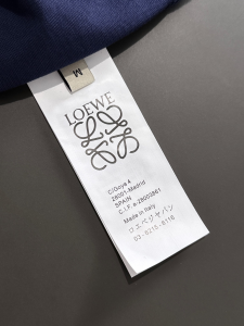 Loewe Blue Cotton T Shirt