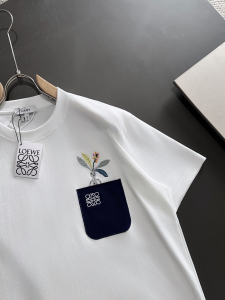 Loewe White Cotton T Shirt