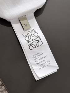Loewe White Cotton T Shirt