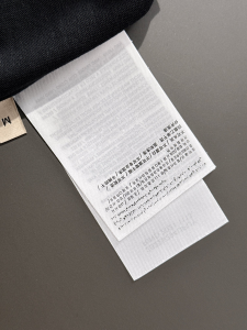 Moncler Black Cotton T Shirt