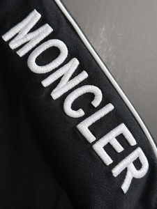 Moncler Black Cotton T Shirt