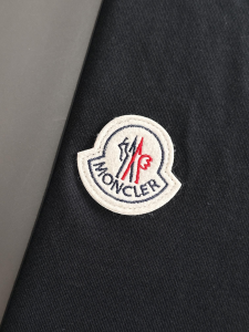 Moncler Black Cotton T Shirt