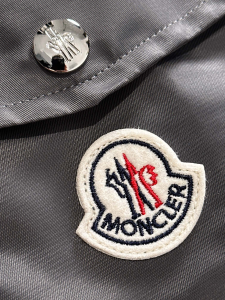 Moncler Grey Cotton T Shirt