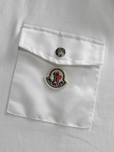 Moncler White Cotton T Shirt