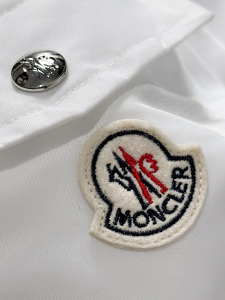 Moncler White Cotton T Shirt