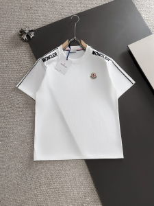 Moncler White Cotton T Shirt