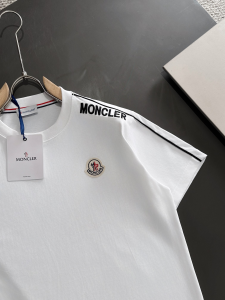 Moncler White Cotton T Shirt