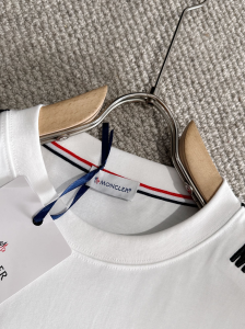 Moncler White Cotton T Shirt