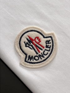 Moncler White Cotton T Shirt