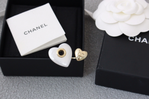Chanel CC Double Heart Rings