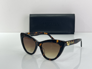 Moschino Cat Eye Eyewear Sunglasses MOS122S Brown White Moschino Cat Eye Eyewear Sunglasses MOS122S Brown White