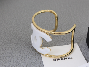 Chanel CC Logo Open Bracelets