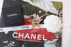 Chanel CC Shoes Crystal Star Brooch