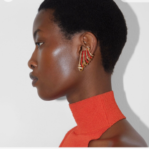 Fendi Peekaboo ISeeU Petite Earrings