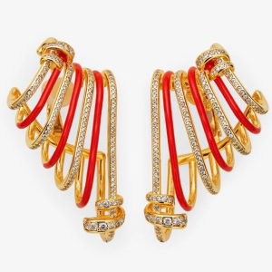Fendi Peekaboo ISeeU Petite Earrings