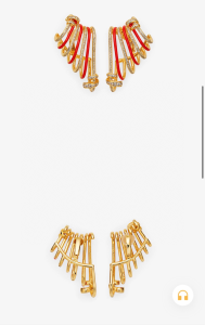 Fendi Peekaboo ISeeU Petite Earrings