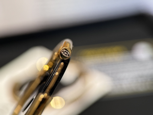 Chanel Black CC Logo Earrings