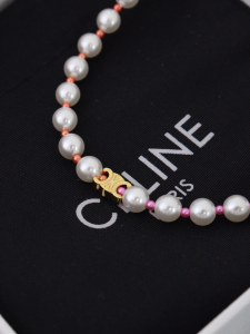 Celine Pearls Plage Necklaces
