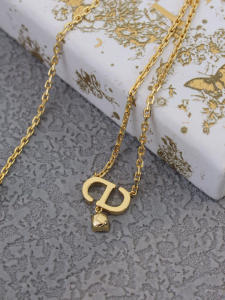 Dior Crystal CD Pearls Necklaces