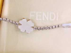 Fendi Oluck Silver Bracelets