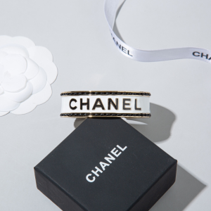 Chanel Monogram Metal Cuff Bracelets