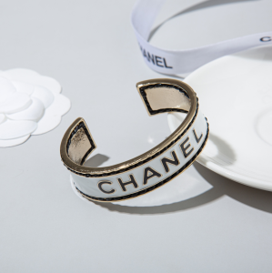 Chanel Monogram Metal Cuff Bracelets