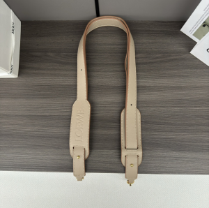 Loewe Classic Calfskin Pad Shoulder Strap Light Grey Loewe Classic Calfskin Pad Shoulder Strap Light Grey