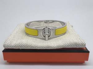 Hermes Mens Clic Glenan Bracelets Yellow