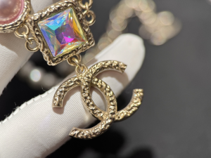 Chanel CC Pearls Choker Necklaces