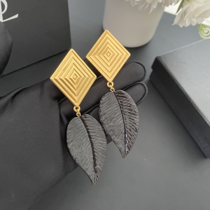 Saint Laurent Pyramid Earrings