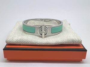 Hermes Mens Clic Glenan Bracelets Light Blue Hermes Mens Clic Glenan Bracelets Light Blue