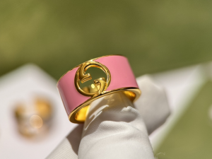 Gucci Blondie GG Rings Pink