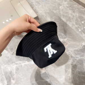 Louis Vuitton LV Black Fabric Bucket Hat