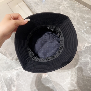 Louis Vuitton LV Black Fabric Bucket Hat