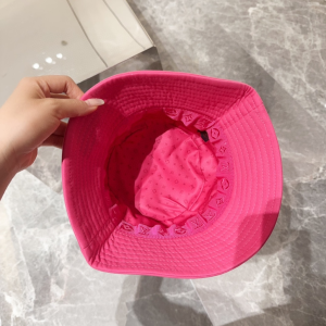 Louis Vuitton LV Fuchsia Fabric Bucket Hat