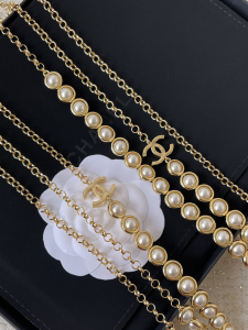 Chanel Long Pearls Necklaces
