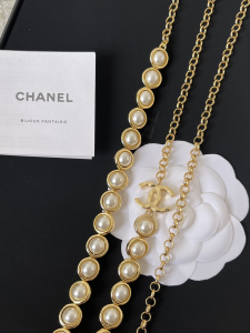 Chanel Long Pearls Necklaces