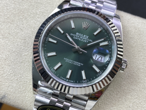 Rolex Datejust Green Dial Watch