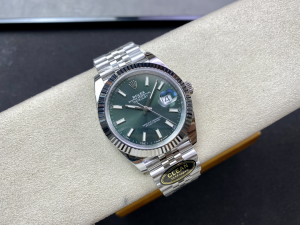 Rolex Datejust Green Dial Watch