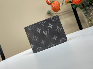 Louis Vuitton Slender Black Monogram Canvas Wallet Louis Vuitton Slender Black Monogram Canvas Wallet