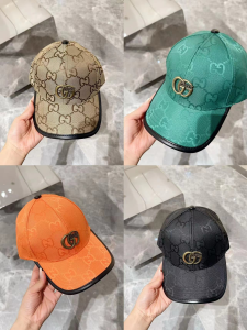 Gucci Beige GG Canavs Baseball Cap Hat