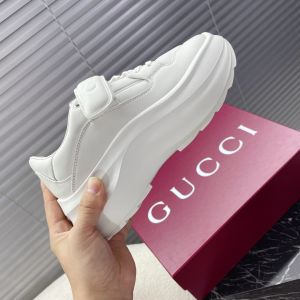 Gucci Rhyton Leather Sneakers