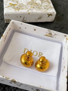 Dior Tribales Antique Gold Earrings