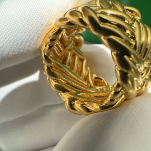 Bottega Veneta Intreccio Rings